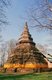 Thailand: The octagonal chedi at 14th century Wat Chedi Luang, Chiang Saen, Chiang Rai Province, Northern Thailand